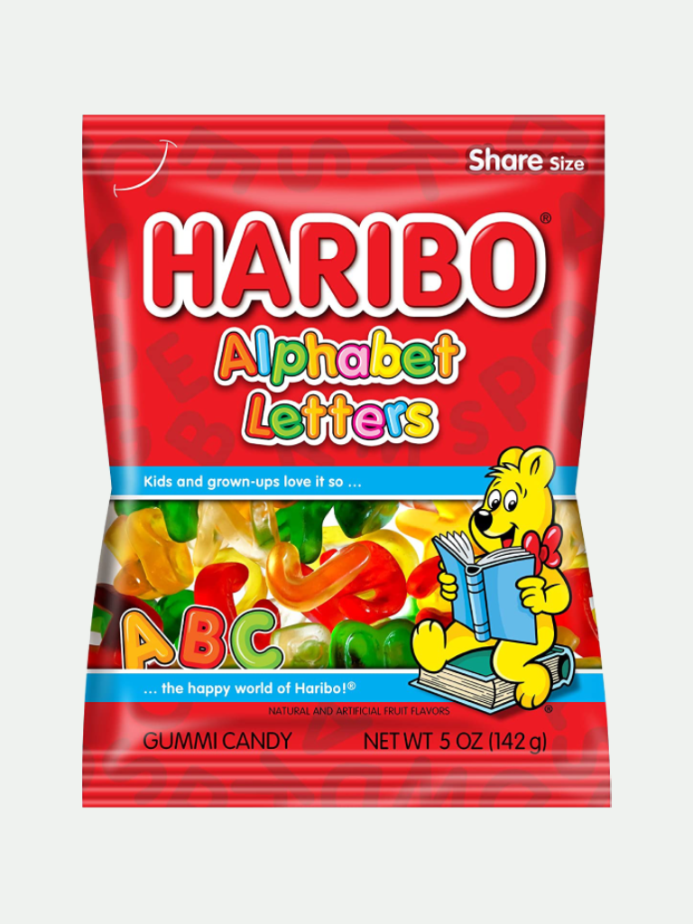 Haribo Alphabet Letters, 5 oz.