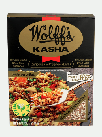 Wolff's Kasha Medium Granulation, 13 oz.