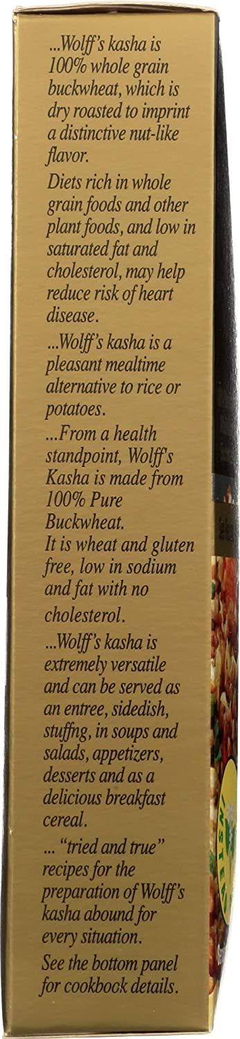 Wolff's Kasha Medium Granulation, 13 oz.