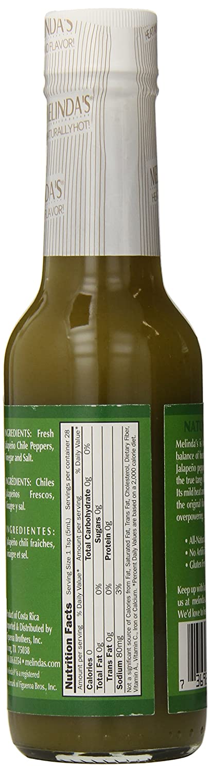 Melinda's Jalapeno Hot Sauce, 5 oz.