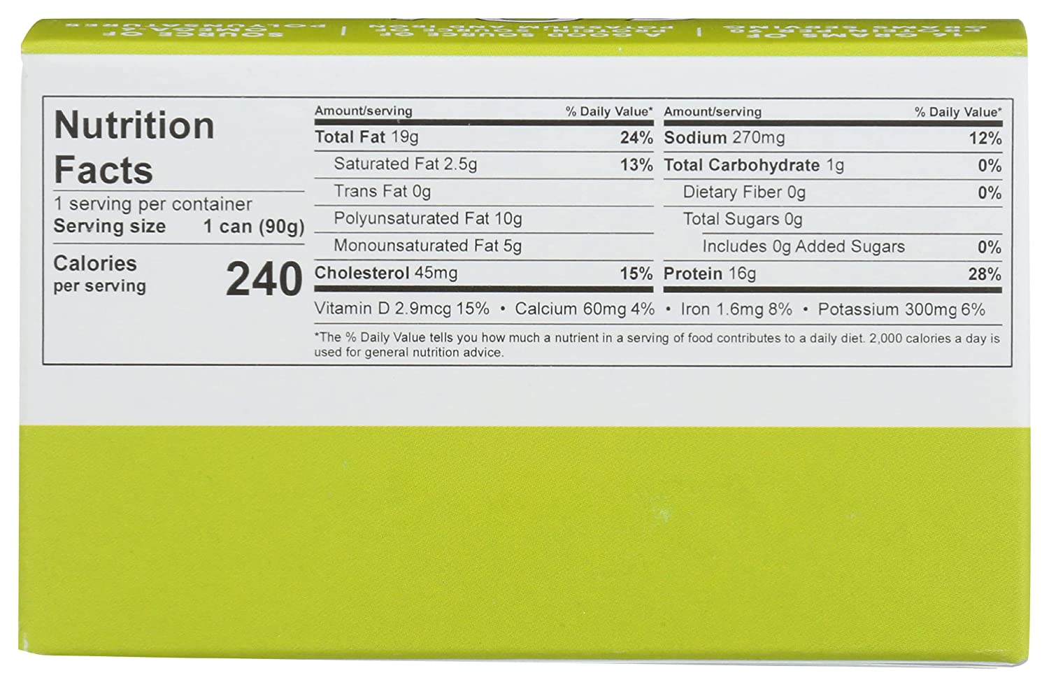 Scout Ontario Trout with Dill, 3.1 oz.