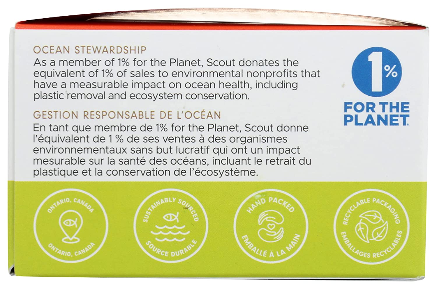 Scout Ontario Trout with Dill, 3.1 oz.