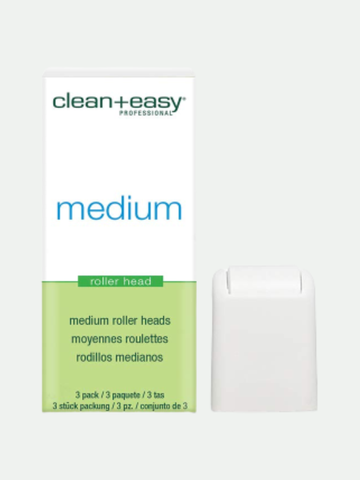 Clean+Easy Replacement Medium Roller Heads 3-pk