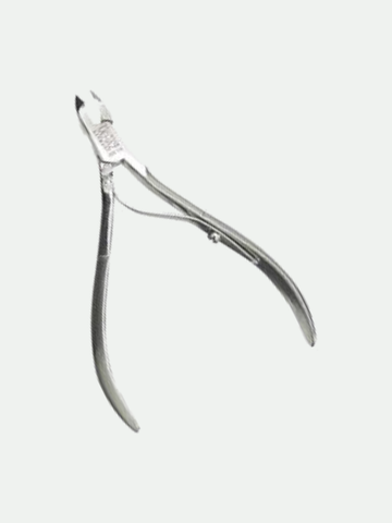 Mehaz1/4 Jaw Single-Spring Nickel Cuticle Nipper #005