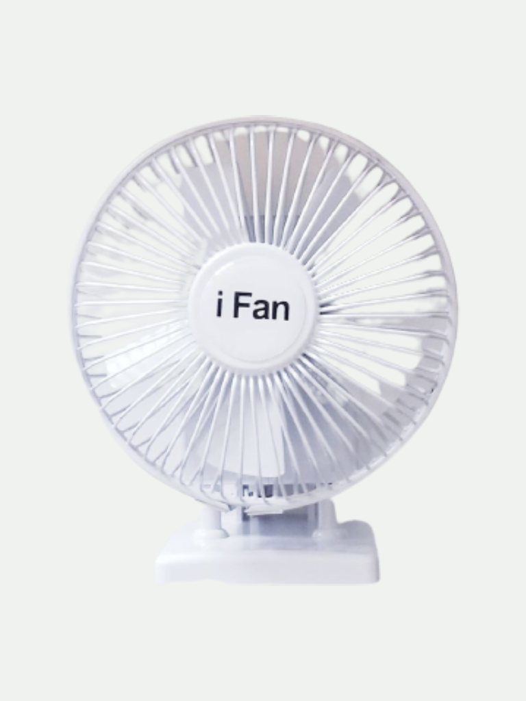 iFan Desk Top Mini Fan - White