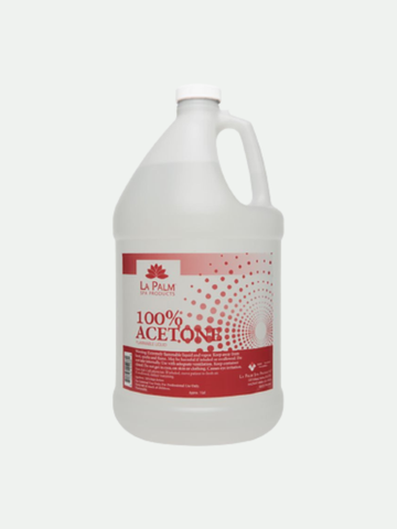 La Palm 100% Acetone Polish Remover. One Gallon