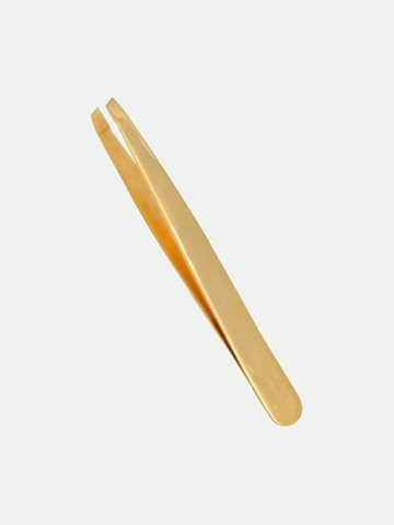 PBG Ultra Precision Gold Slant Tweezers - Gold