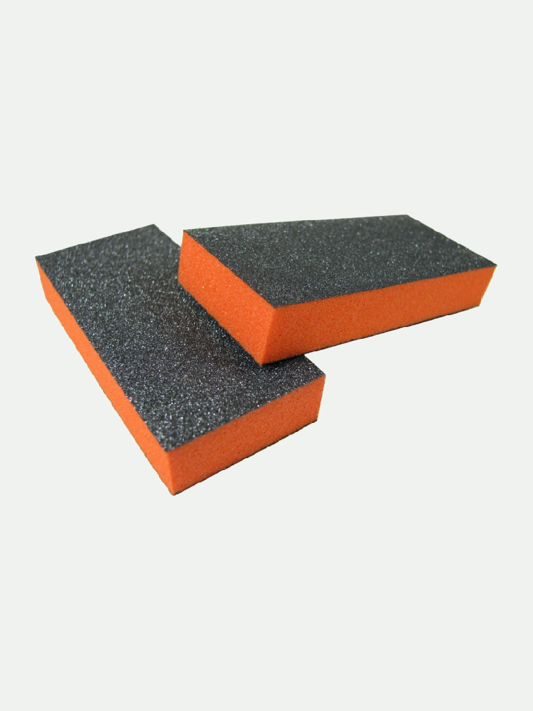 Slim 2 Way Orange Buffing Black Block- 150/150, 24 pk