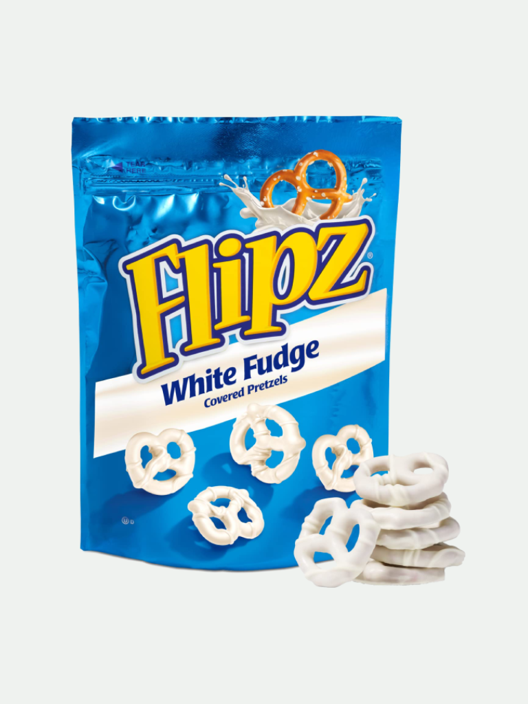 Flipz White Fudge Pretzels, 5 oz.