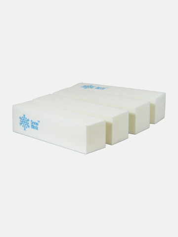 SnowBlock - White Manicure Block Buffer 12-pk.