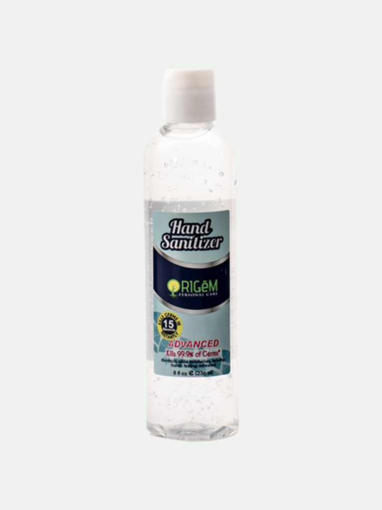 Origēm Advanced Hand Sanitizer.  8 oz.