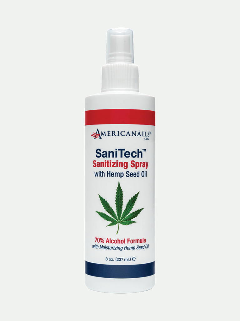 SaniTech Sanitizing Spray with Hemp Seed Oil