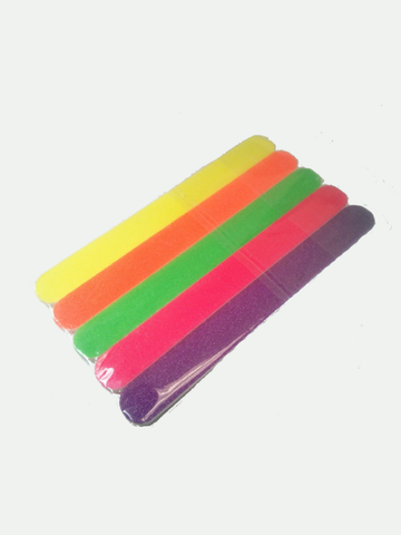 Neon 7'' Sponge File Variety Pack 5-pk.