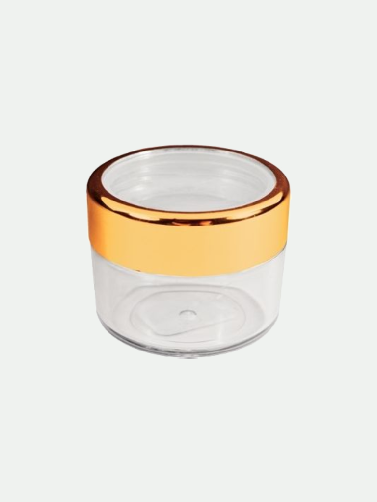 FantaSea Acrylic Jar With Gold Twist Lid