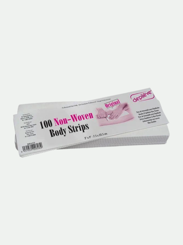 DepileveNon-Woven Wax Body Strips, 100 ct