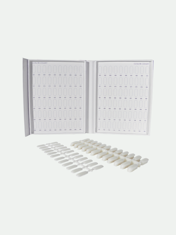 DL Pro Nail Color Display Chart - 120 Nail Tips