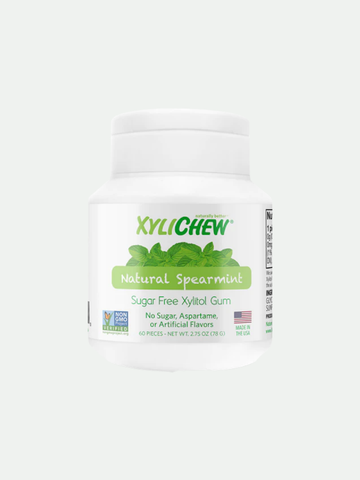 Xylichew Chewing Gum Jar Spearmint, 60 Count