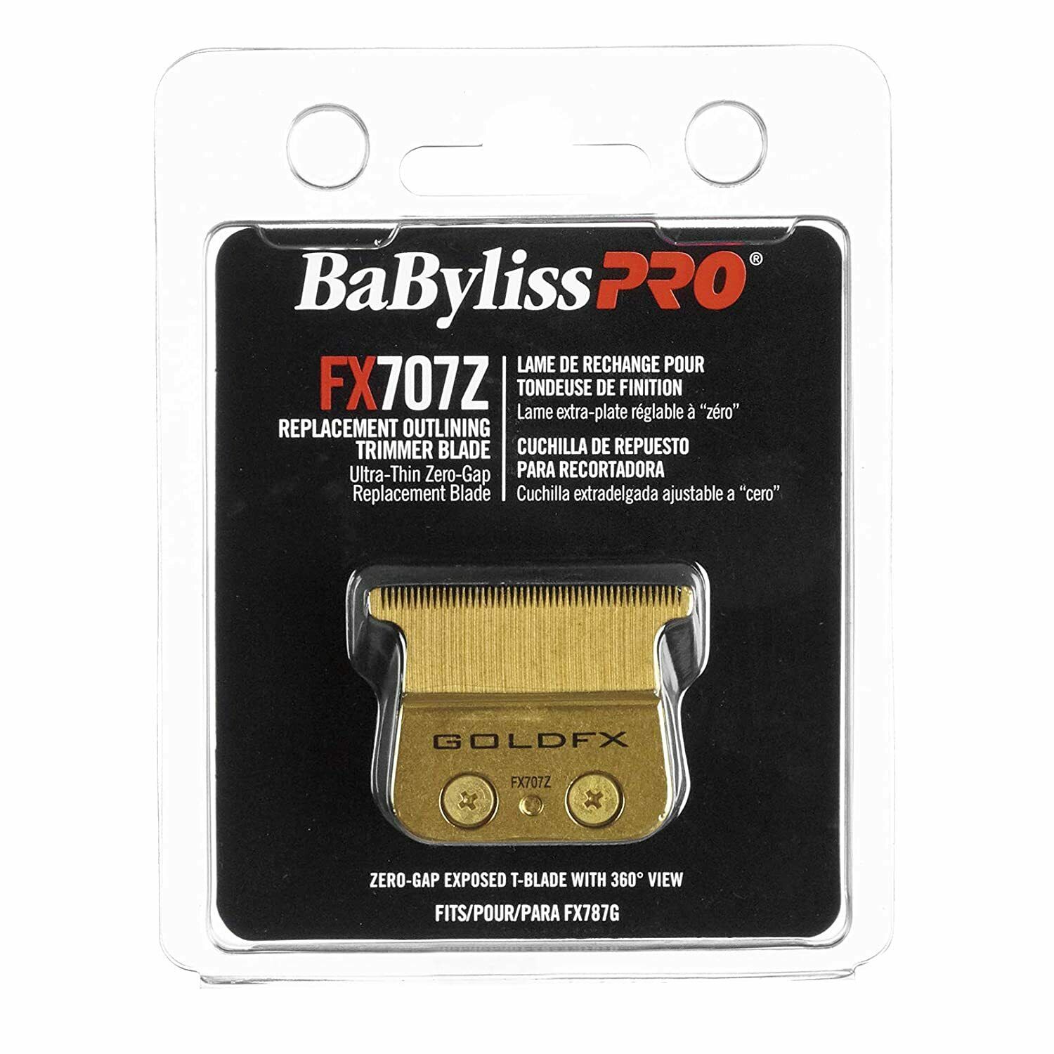 BaByliss PRO GoldFX FX707Z Replacement Blade Front Packaging