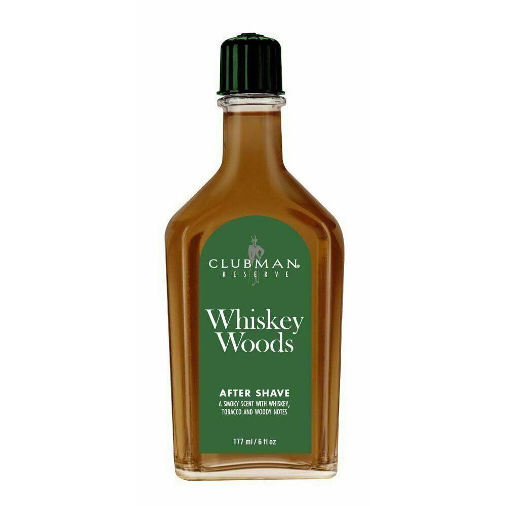 Clubman Pinaud Reserve Whiskey Woods After Shave Lotion, 6 oz