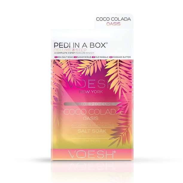 VOESH Pedi in a Box Deluxe 4-Step Pedicure System