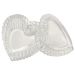 Heart-Shaped Glass Jar with Lid