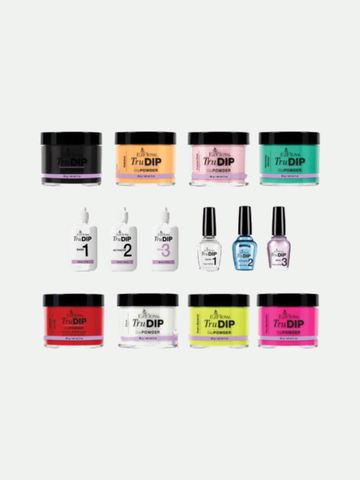 EzFlow TruDip Colored Acrylic Dip Powder & Liquids