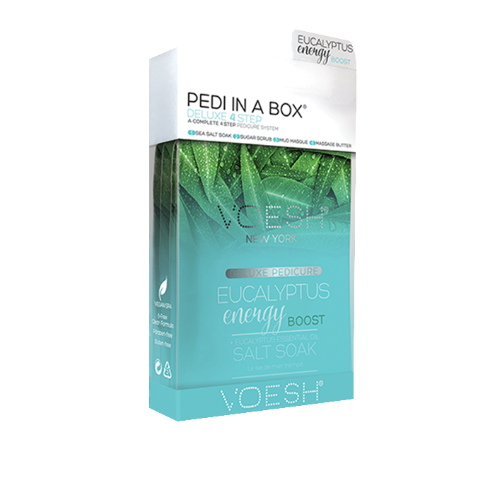 VOESH Pedi in a Box Deluxe 4-Step Pedicure System