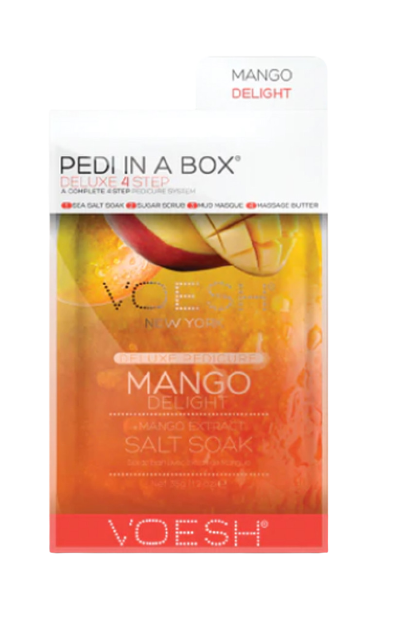 VOESH Pedi in a Box Deluxe 4-Step Pedicure System