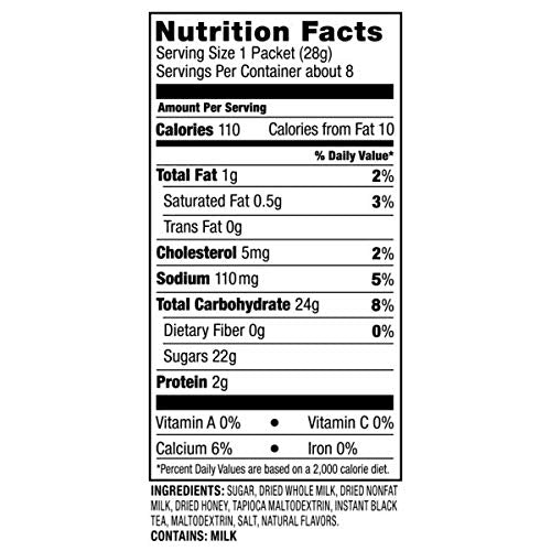 Oregon Chai Kerry Vanilla Dry Mixes, 8 Packets