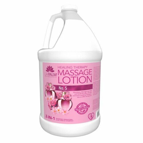La Palm Healing Therapy Massage Lotion, 1 Gallon