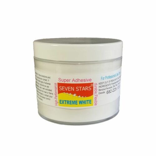 Seven Stars Professional Grade Super Adhesive Acrylic Powder, 4 oz.