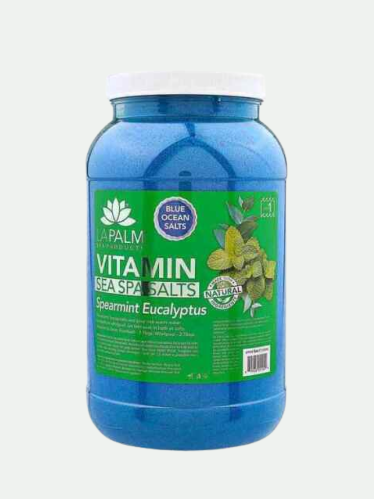 La Palm Pedicure Sea Spa Salt Spearmint Eucalyptus