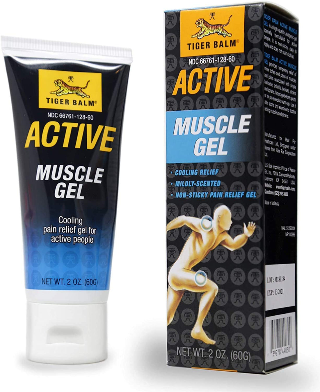 Tiger Balm Active Muscle Gel, 2 oz.