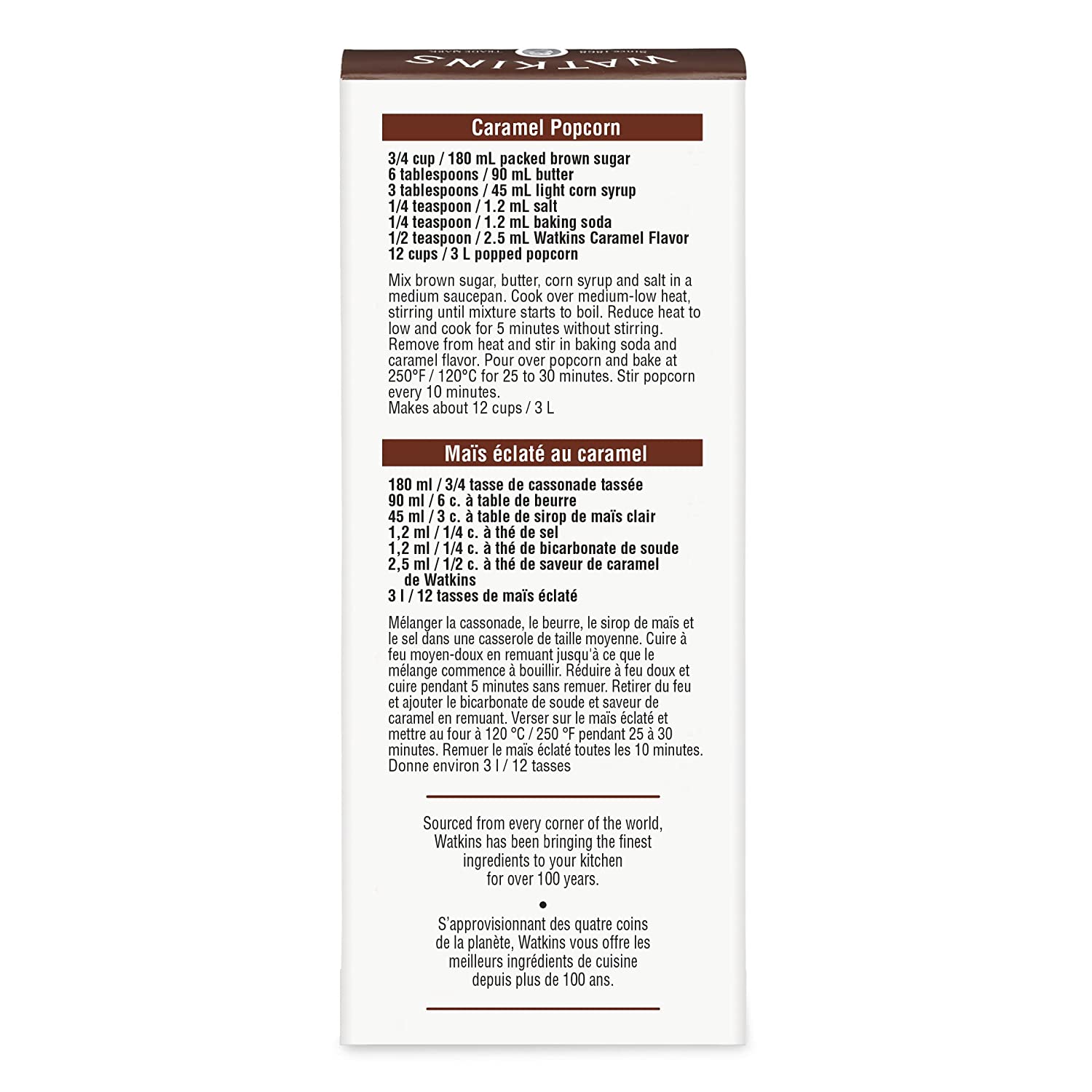 Watkins Caramel Flavor with Natural Flavors, 2 fl. oz.