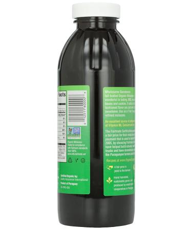 Wholesome Organic Blackstrap Molasses, 16 oz.