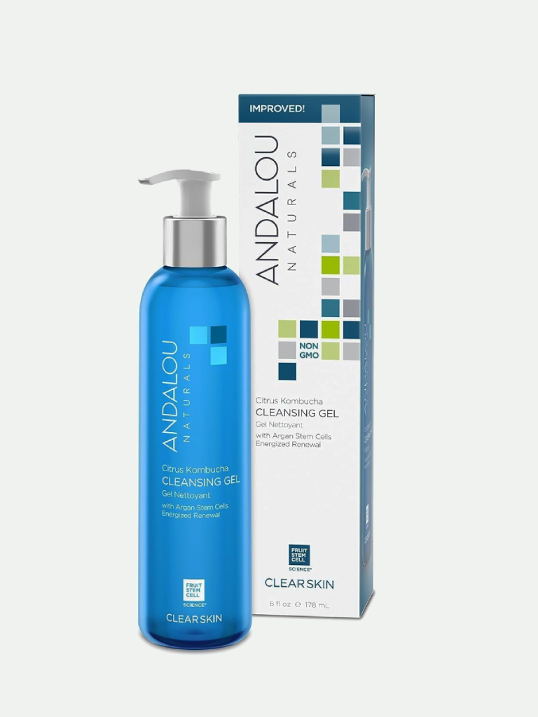 Andalou Naturals Cleansing Gel Citrus Kombucha, 6 OZ.