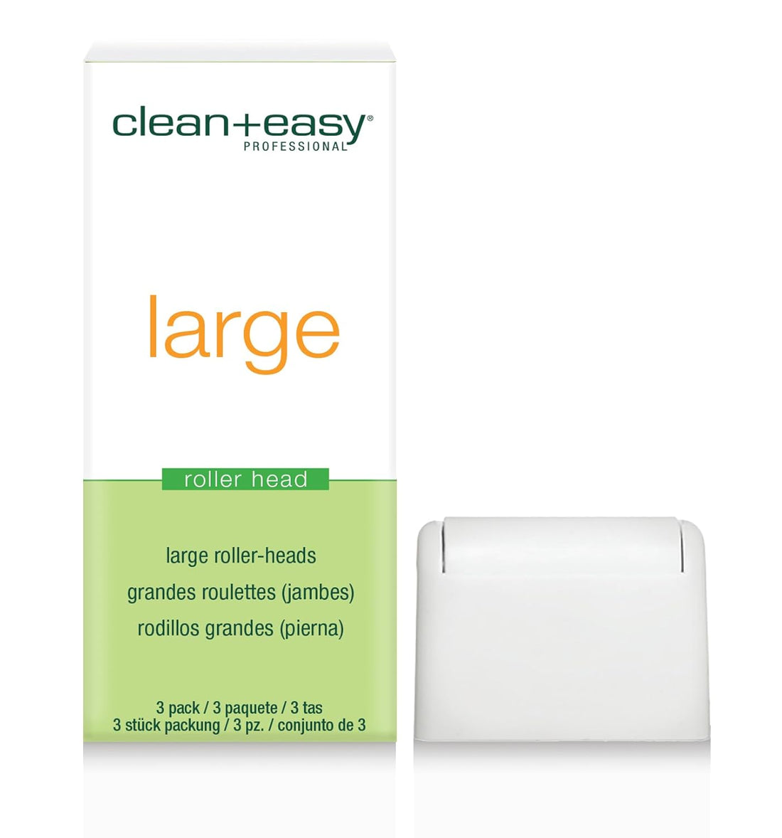 Clean & Easy Large (Leg) Roller Head - 3 pack