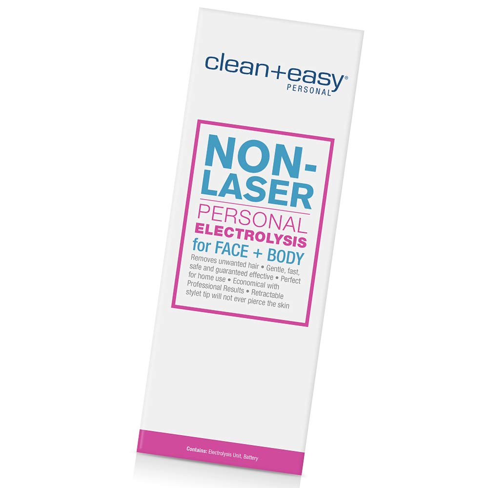 Clean & Easy Non-Laser Personal Electrolysis for Face and Body