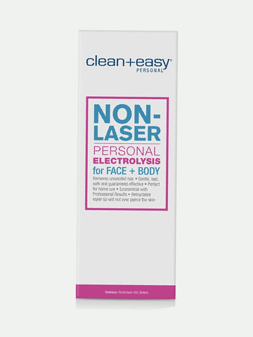 Clean & Easy Non-Laser Personal Electrolysis for Face and Body