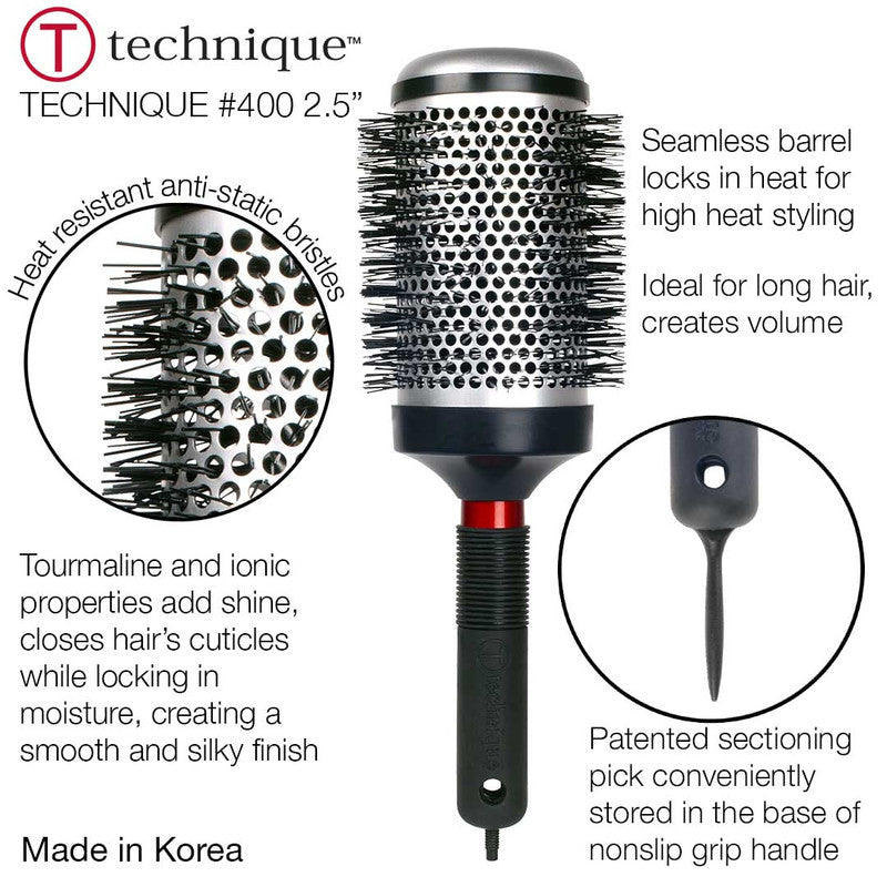 Cricket Technique #400 Round Thermal Brush