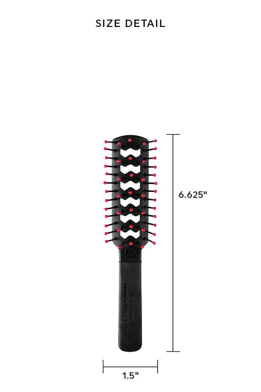 Cricket Static Free Brush - Mini Fast Flo