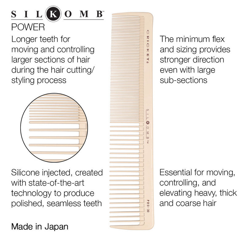 Cricket Pro 30 Silkomb Power Comb