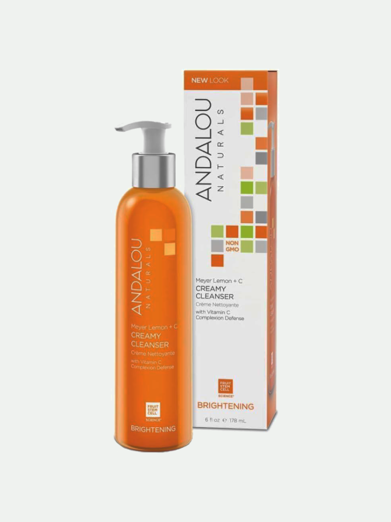 Andalou Naturals Cleanser Creamy Meyer Lemon, 6 OZ.