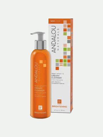 Andalou Naturals Cleanser Creamy Meyer Lemon, 6 OZ.