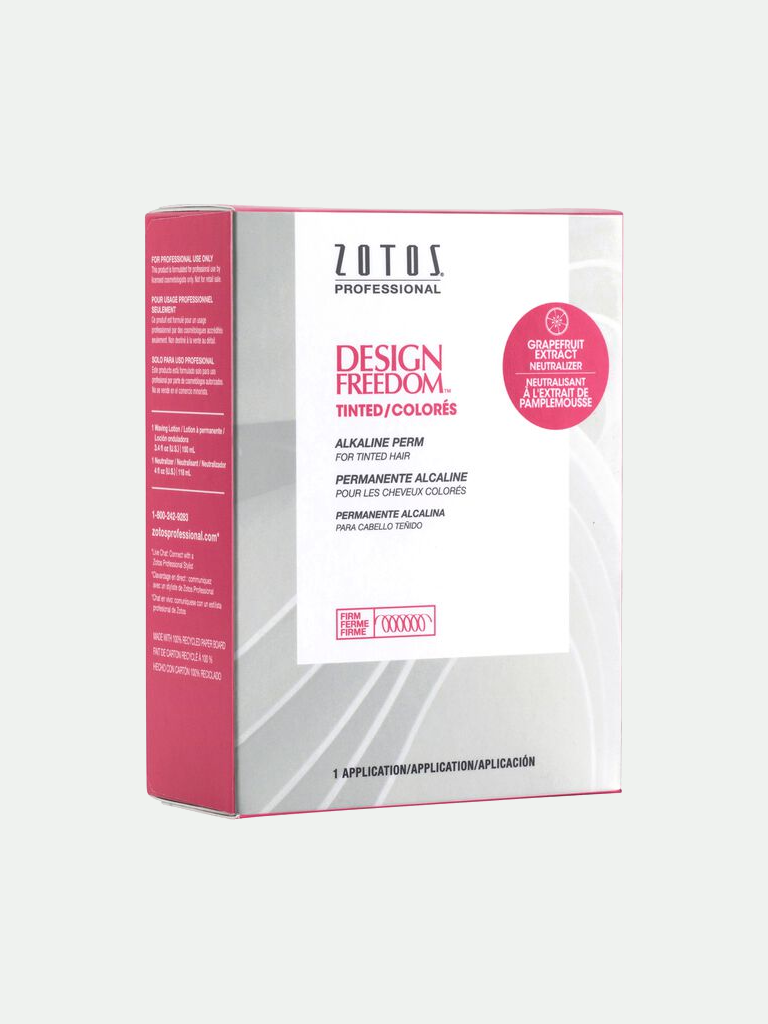 Zotos Design Freedom Perm Kit Alkaline Tinted