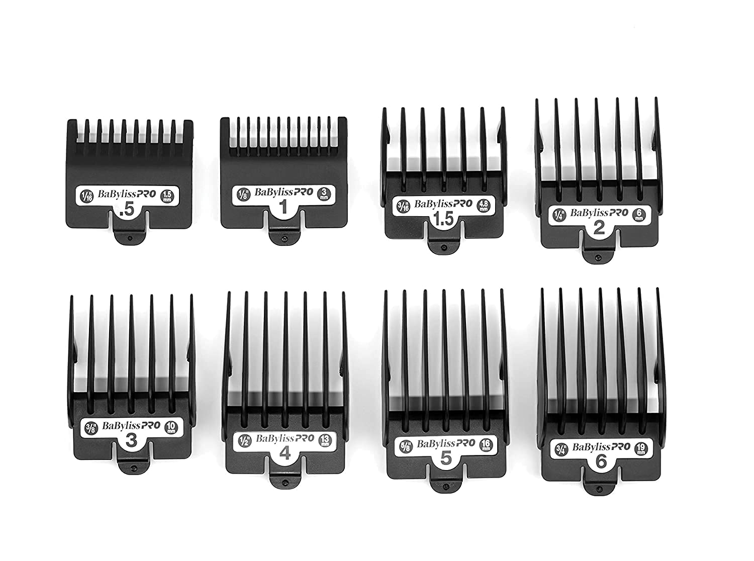 BaByliss Pro Attachment 8 Pcs Comb Set #FXCS880