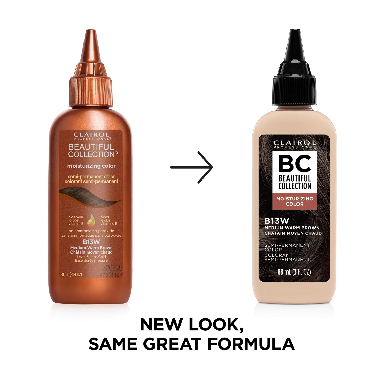 Clairol Professional Beautiful Collection Semi-Permanent Hair Color 3 Oz