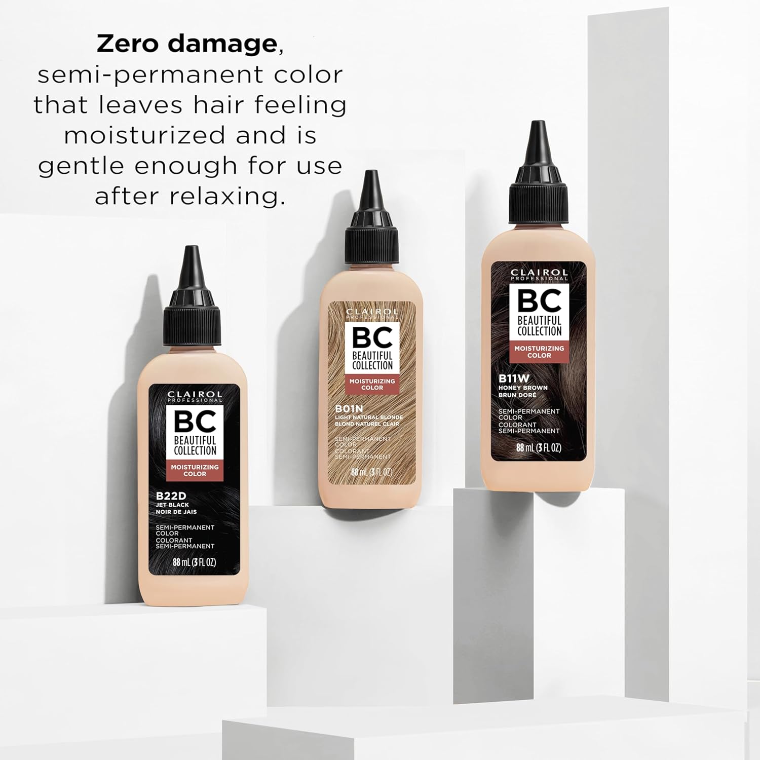 Clairol Professional Beautiful Collection Semi-Permanent Hair Color 3 Oz