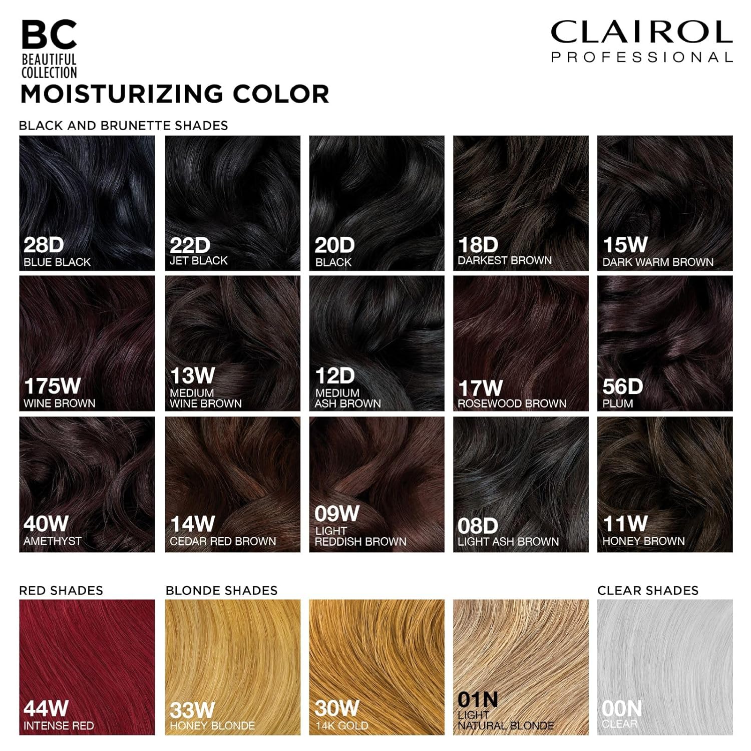 Clairol Professional Beautiful Collection Semi-Permanent Hair Color 3 Oz