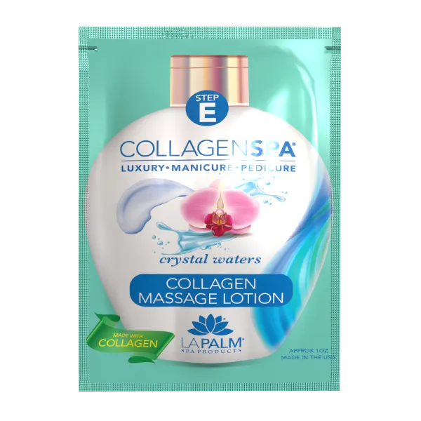 La Palm Collagen Spa 6 Step Manicure/Pedicure Kit Crystal Water